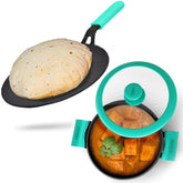 GEMMA CAST IRON KADAI WITH LID PLUS ROTI TAWA COMBO