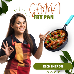 GEMMA Cast Iron Fry Pan 24 cm