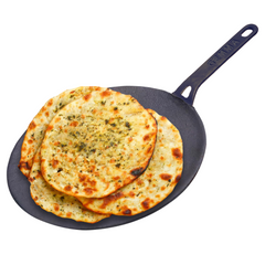 GEMMA Cast Iron Roti Tawa for Perfect Chapati & Roti Heavy Bottom & Non-Stick Black