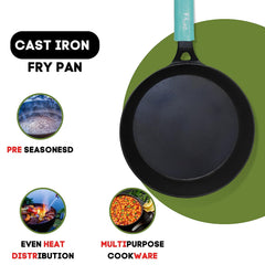 GEMMA Cast Iron Fry Pan 24 cm